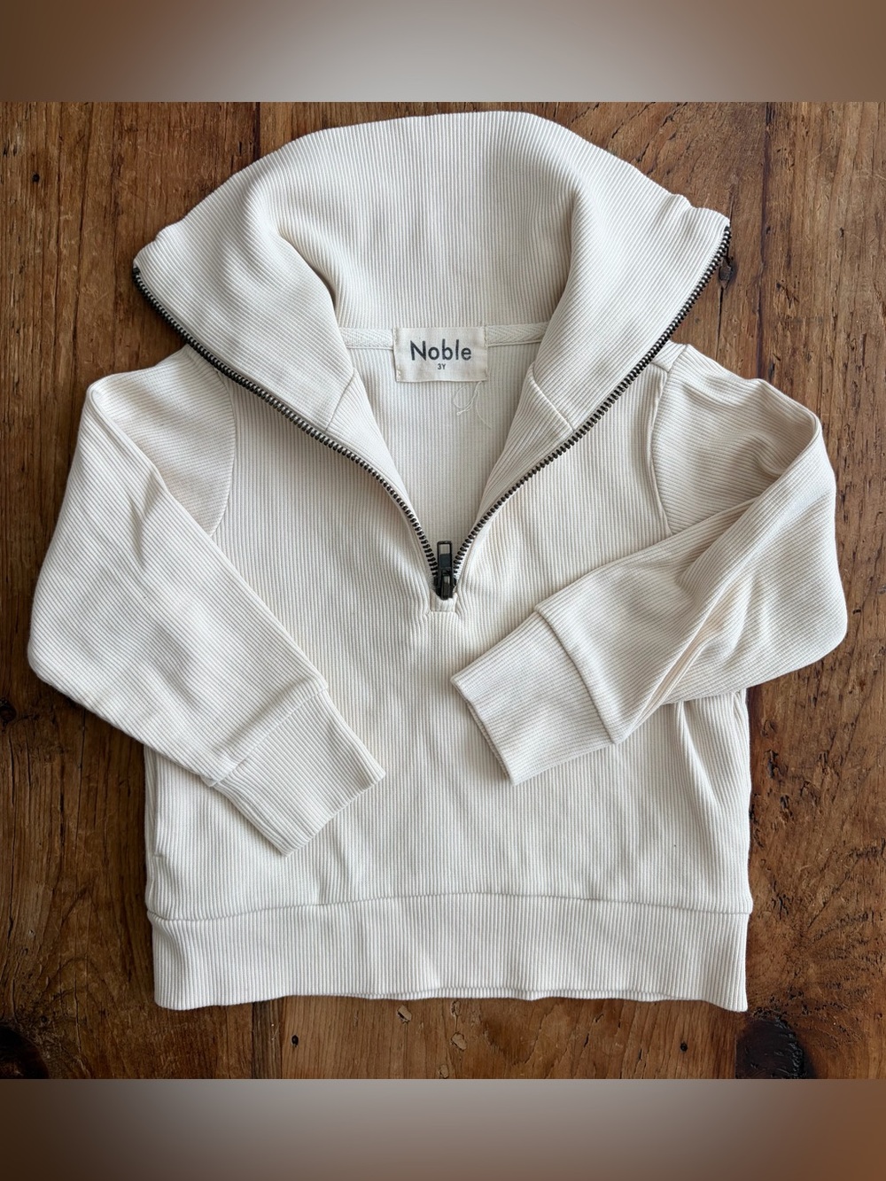 Noble Toddler half-zip sweatshirt